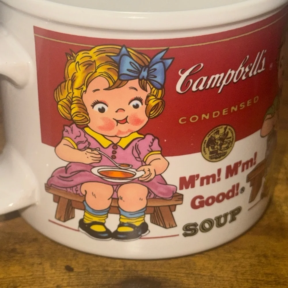Vintage 1993 Campbell's Soup Mug with Vintage Design